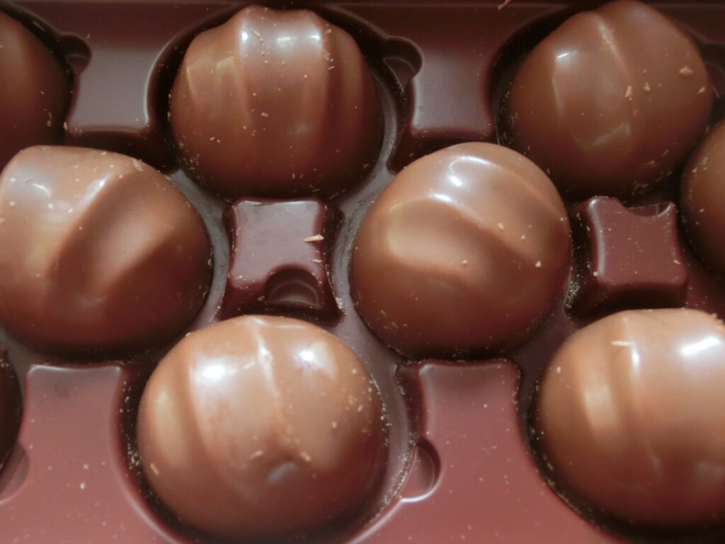 チョコ　マカダミアナッツ