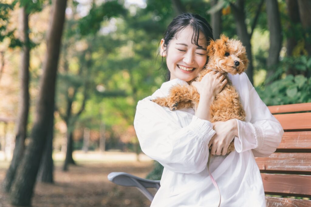 犬 抱っこ