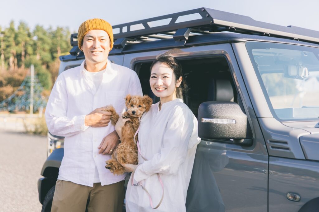 犬 お出かけ 散歩
