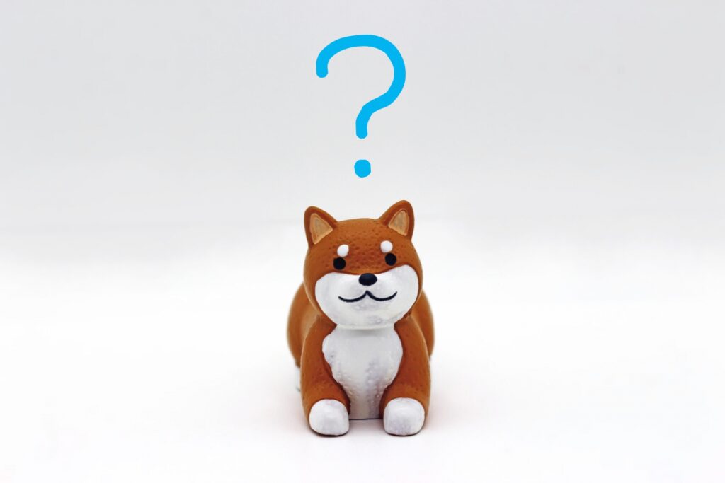 犬 はてな ?